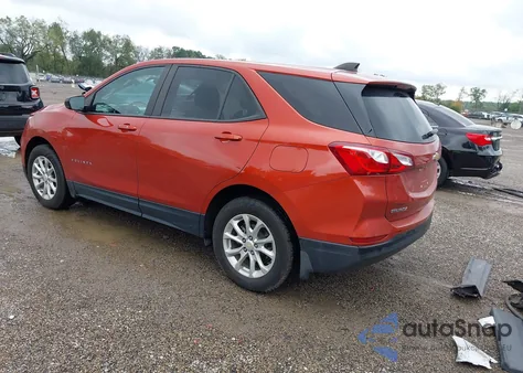 2020 Chevrolet Equinox Fwd Ls z USA, uszkodzony, nr VIN 2GNAXHEV5L6167119
